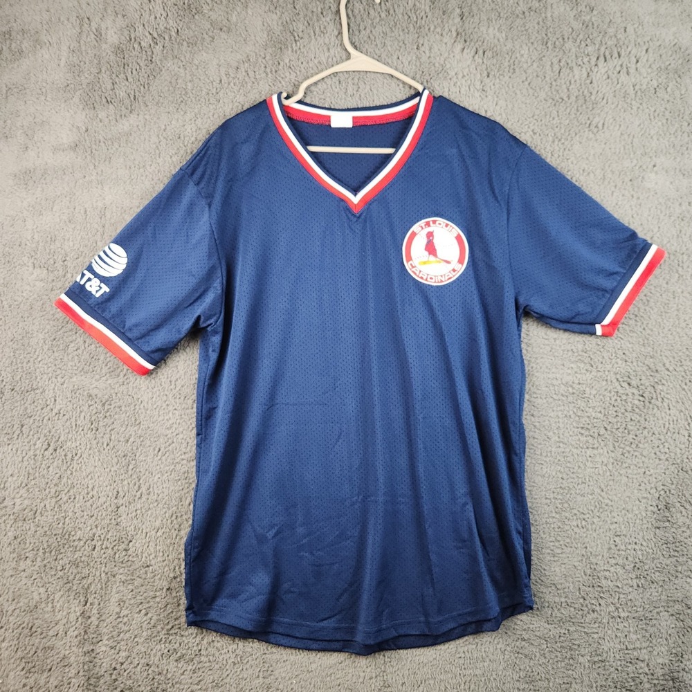 St. Louis Cardinals Jersey SGA Shirt Extra Large MLB Baseball Promo Polyester